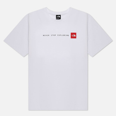 Мужская футболка The North Face Never Stop Exploring Crew Neck, цвет белый