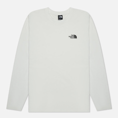 Мужской лонгслив The North Face Simple Dome Crew Neck, цвет белый, размер L