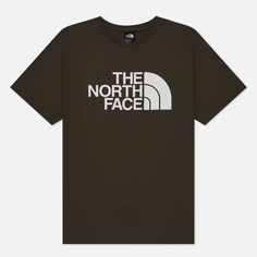 Мужская футболка The North Face Half Dome Crew Neck, цвет зелёный, размер M