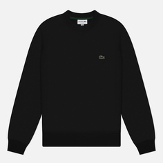 Мужская толстовка Lacoste Core Brushed Fleece Classic Fit, цвет чёрный, размер XXXL