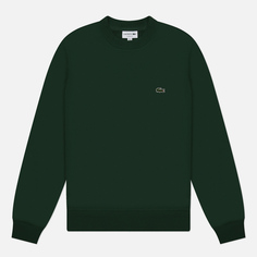 Мужская толстовка Lacoste Core Brushed Fleece Classic Fit, цвет зелёный, размер XXL