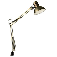 Настольные лампы для рабочего стола лампа настольная Senior 1х40Вт E27 230В металл гальванизированный античная бронза Arte Lamp