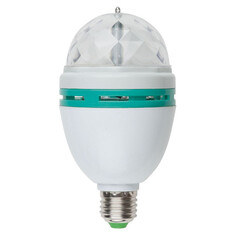 Disco лампы с цоколем E27 лампа светодиодная VOLPE Disco проектор 3Вт RGB E27 белый