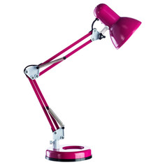 Настольные лампы для рабочего стола лампа настольная Junior 1х40Вт E27 230В металл крашеный пластик сиреневый Arte Lamp