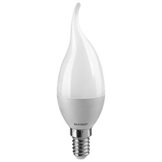 Лампы светодиодные лампа светодиодная ОНЛАЙТ 6Вт E14 450лм 2700K 230В свеча на ветру СA37