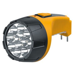 Фонари ручные фонарь NAVIGATOR 15LED 4В 800мАч свинцово-кислотный аккумулятор пластик желтый/черный