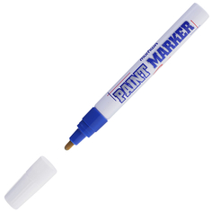 Маркеры разметочные маркер-краска MUNHWA Paint Marker синий 4мм