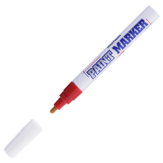 Маркеры разметочные маркер-краска MUNHWA Paint Marker красный 4мм