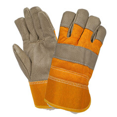 Перчатки, рукавицы перчатки утепленные кожаные Юкон размер 10