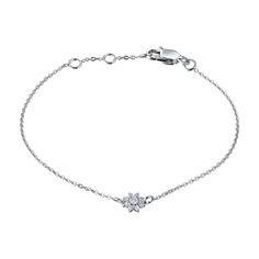 Браслет из серебра э0612бр04190400_white ЭПЛ Даймонд