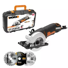 Мини-пила циркулярная сетевая Worx WX423.1, 400 Вт, 85 мм