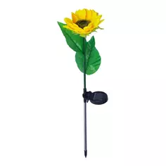 Светильник в грунт Uniel Sunflower USL-S-814/PT700 на солнечных батареях 77 см цвет золотой 1 режим теплый белый свет