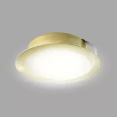 Светильник точечный светодиодный встраиваемый СК50-4М под отверстие 60 мм 1.5 м² белый свет цвет бронза СВЕТКОМПЛЕКТ