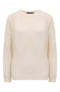 Хлопковый пуловер Lorena Antoniazzi