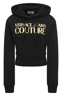 Хлопковое худи Versace Jeans Couture