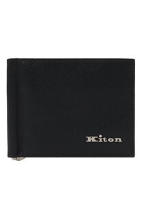 Кожаный зажим для денег Kiton