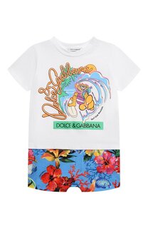 Хлопковый песочник Dolce & Gabbana