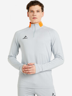 Толстовка футбольный мужской Demix Midfielder, Серый