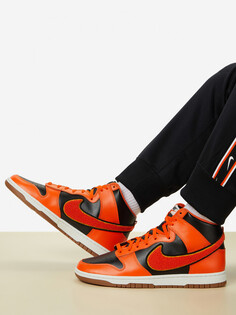 Кроссовки мужские Nike Dunk High University, Оранжевый