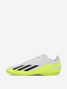 Бутсы для мальчиков adidas X Crazyfast.4 In J, Белый