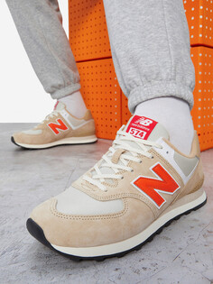 Кроссовки мужские New Balance 574, Бежевый