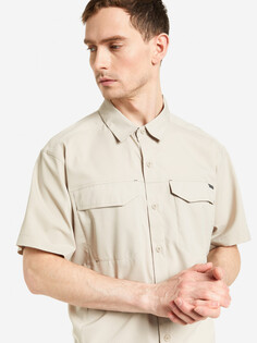Рубашка мужская Columbia Silver Ridge Lite Short Sleeve Shirt, Бежевый
