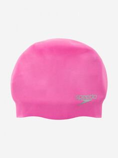 Шапочка для плавания Speedo Plain Moulded, Розовый