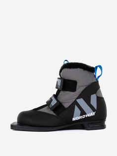 Ботинки для беговых лыж детские Nordway Polar 75 mm, Черный