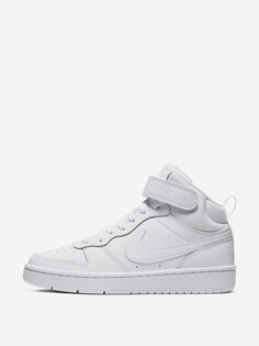 Кеды детские Nike Court Borough Mid 2 (Gs), Белый