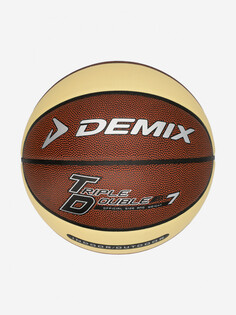 Мяч баскетбольный Demix Triple Double 7, Коричневый