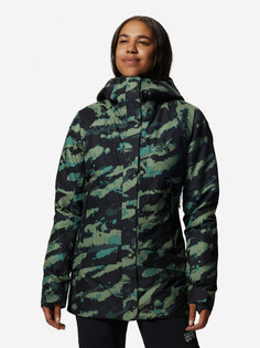 Куртка утепленная женская Mountain Hardwear Cloud Bank Gore Tex, Зеленый