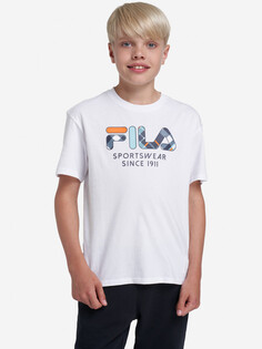 Футболка для мальчиков FILA, Белый