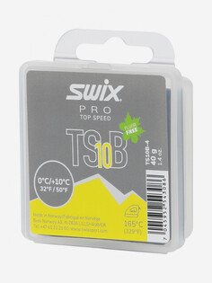 Мазь скольжения Swix TS10 Black, 0/+10°C, Черный