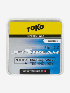 Порошок фторуглеродный для беговых лыж TOKO JetStream Bloc 2.0 blue, Синий