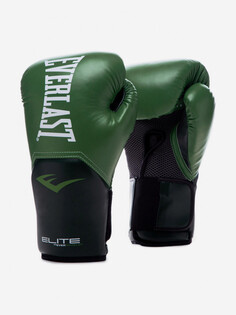 Перчатки боксерские Everlast Elite Pro style, Зеленый