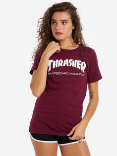 Футболка женская Thrasher Skate Mag, Красный