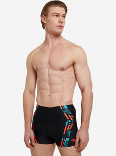 Плавки-шорты мужские Speedo Tech Print, Черный