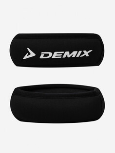 Утяжелители для рук Demix, 2 x 0.3 кг, Черный