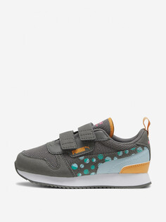 Кроссовки детские PUMA R78 Summer Camp V Ps, Серый