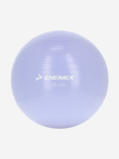 Мяч гимнастический с насосом Demix, 65 см, Фиолетовый