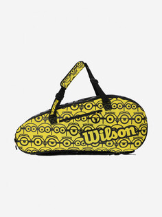 Сумка для 12 ракеток Wilson Minions Tour 12PK, Желтый