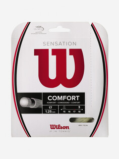 Струна для большого тенниса Wilson Sensation 17, Белый