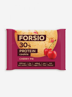 Протеиновое печенье Forsio со вкусом вишни, 40 г, Мультицвет