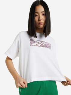 Футболка женская Reebok Graphic Tee -Modsafari, Белый