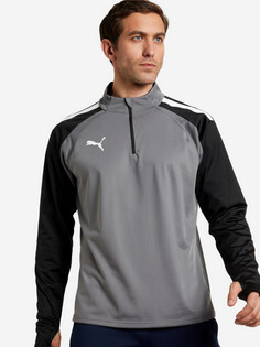 Толстовка футбольный мужской PUMA Teamliga, Серый