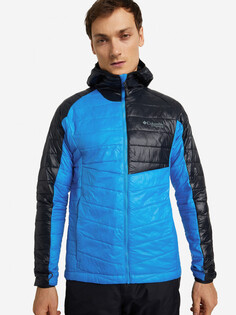 Куртка утепленная мужская Columbia Platinum Peak Hooded Jacket, Голубой