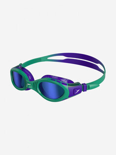 Очки для плавания детские Speedo Futura Biofuse Flexiseal Mirror, Фиолетовый