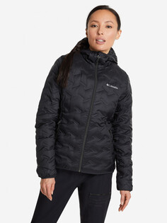 Пуховик женский Columbia Delta Ridge Down Hooded Jacket, Черный