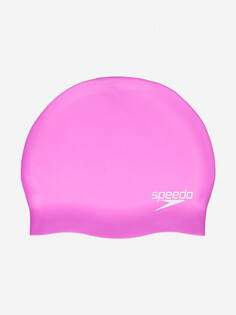 Шапочка для плавания Speedo Plain Moulded, Фиолетовый