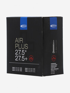 Камера Schwalbe SV21+AP Air Plus 27.5" велониппель, Черный